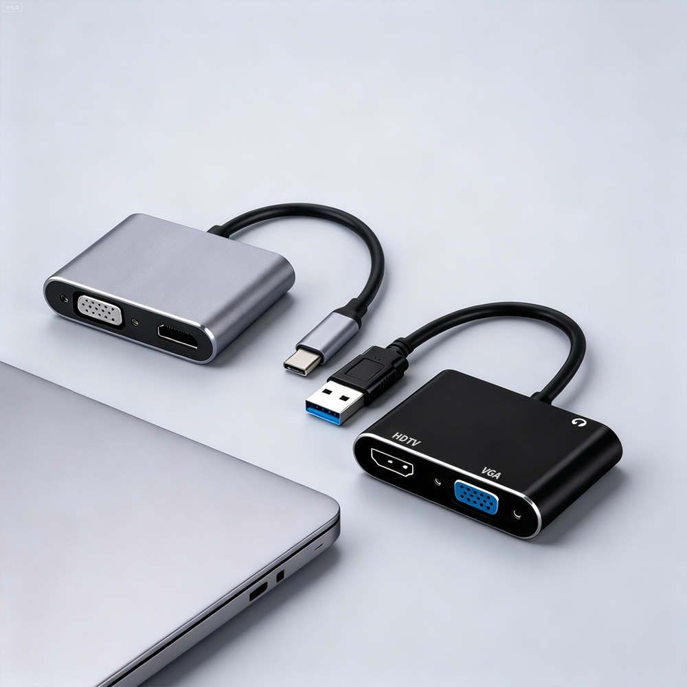Hdmi Phone Adapter - USB 3.0/TYPE-C zu HDMI VGA Adapter