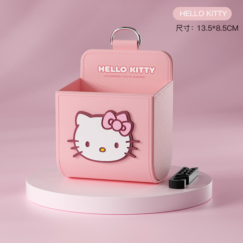 Phone Accessories Hanging - Sanrio Kuromi Hello Kitty Auto-Klimaanlagen-Lüftungsbox, Aufbewahrungstasche,