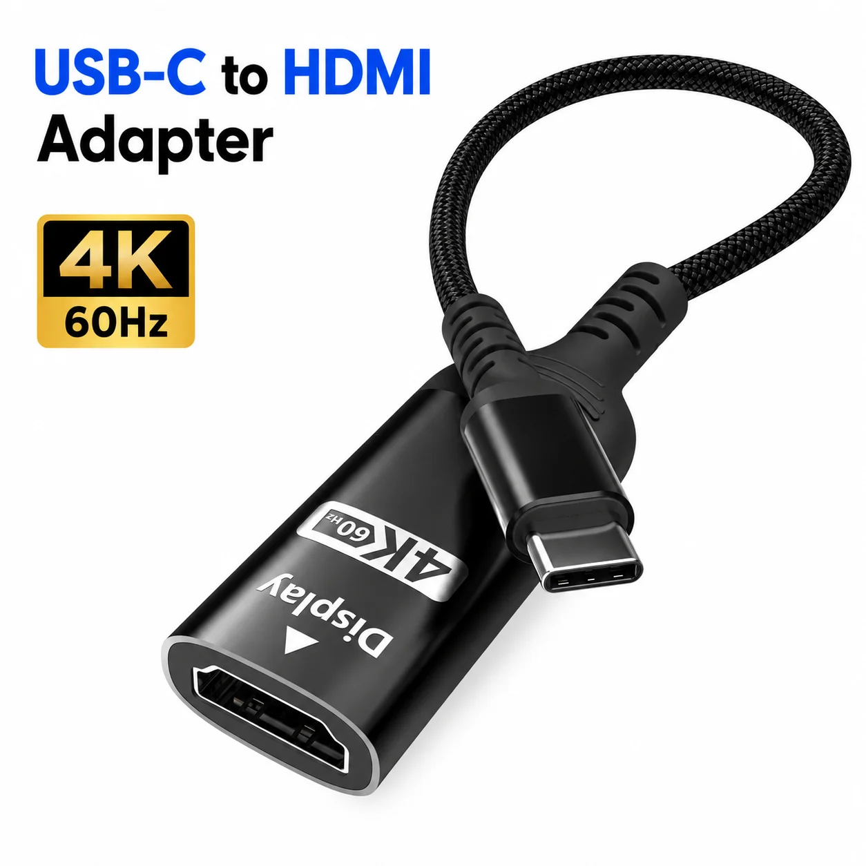 Hdmi Phone Adapter - USB-C zu HDMI Adapter 4K@60Hz Plug-and-Play,