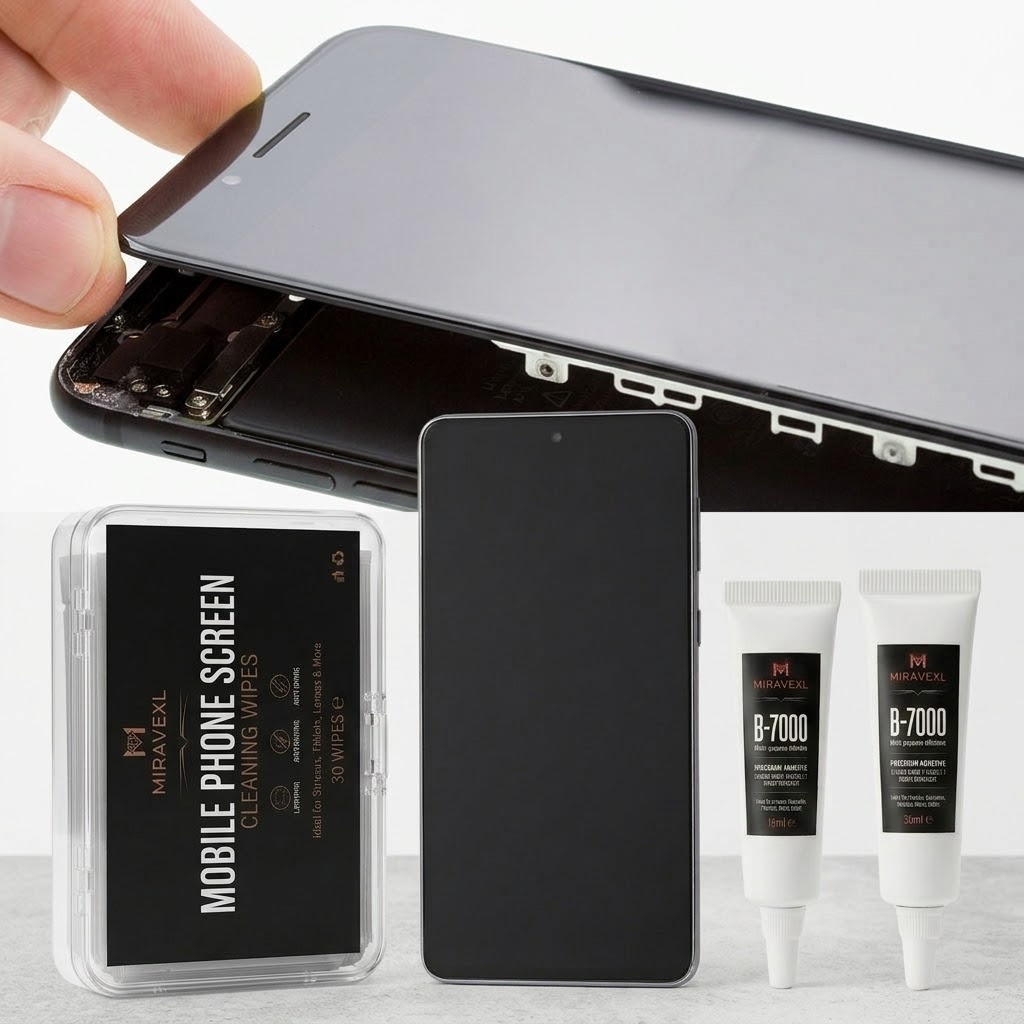 Phone Repair Kit - Telefonbildschirm-Demontage-Reparaturset 15ml 25ml B-7000 Klebstoff 30