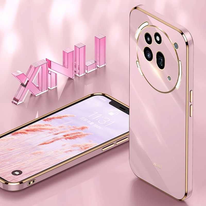 Phone Accessories Nothing - Quadratische, plattierte Handyhülle für Nothing Phone