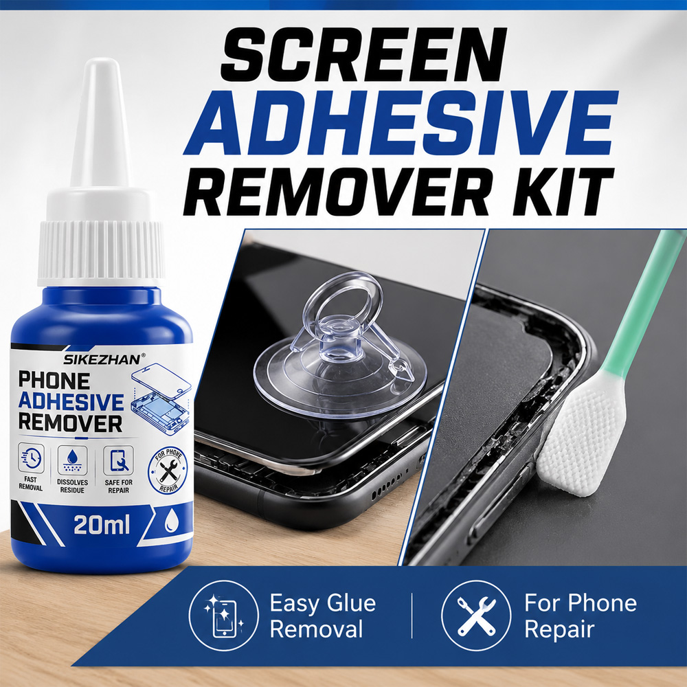 Phone Accessories Repair - Professionelles Set zum Entfernen von Handy-Bildschirmklebstoffen,