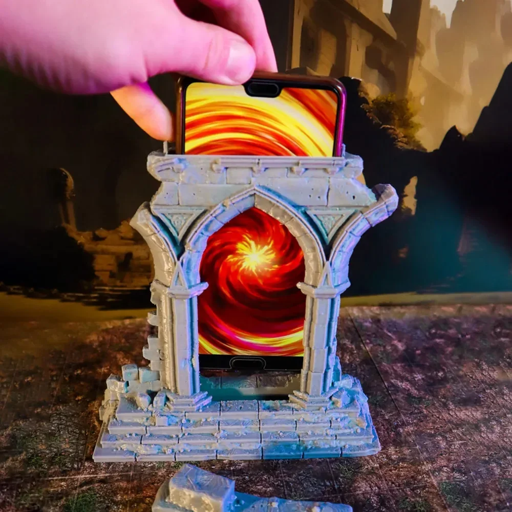 Phone Accessories You Need - 3D-Gedruckte Portal-Heimdekoration Wohnzimmer-Deko Neuartiges Geschenk Dekorative