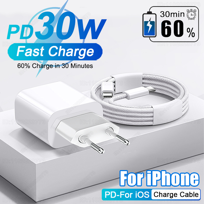 Phone Accessories Nothing - PD 30W Schnellladegerät für iPhone 15