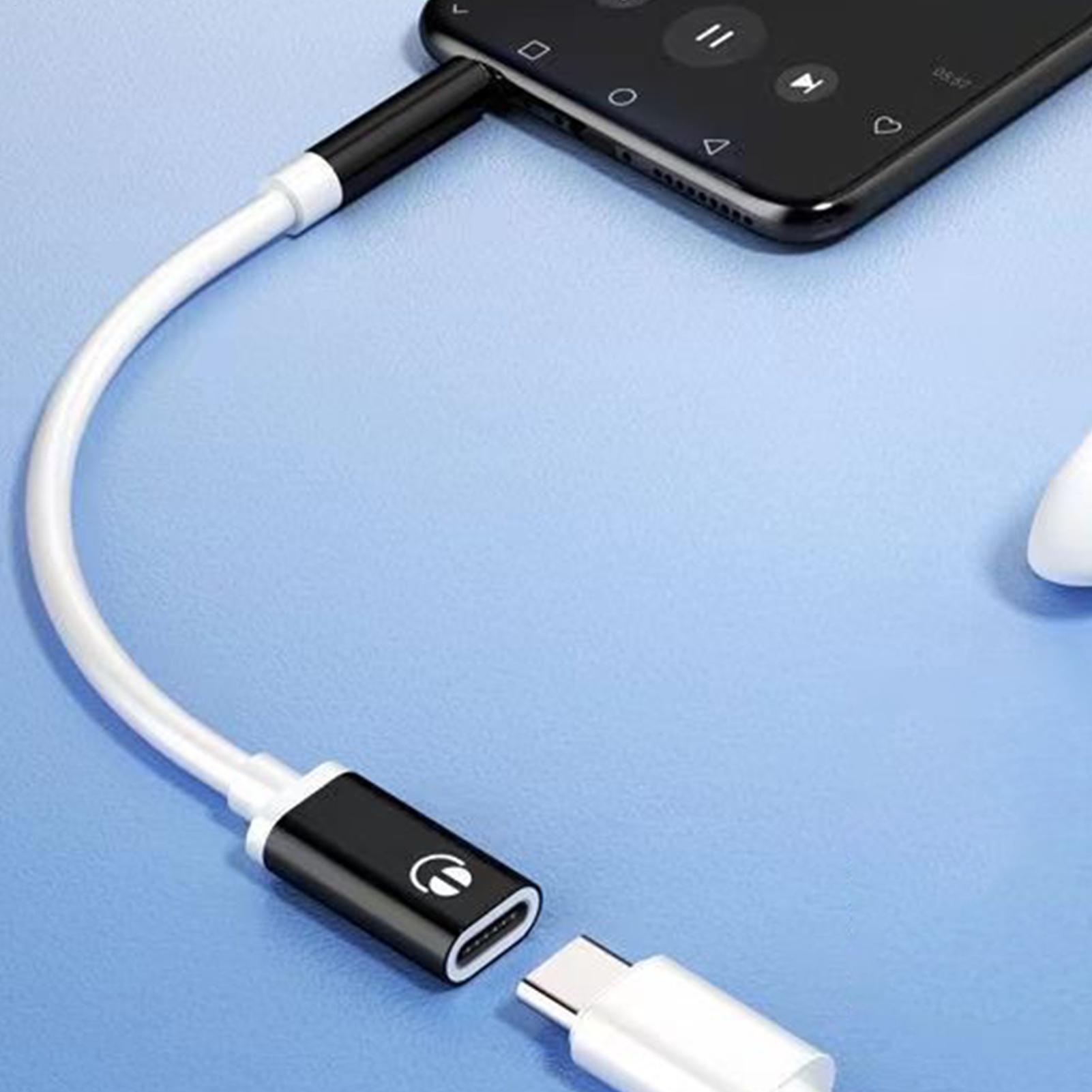 Hdmi Phone Adapter - 3,5-mm-Stecker auf Typ-C-Buchse Kopfhörer-Aux-Kabelkonverter Typ-C auf