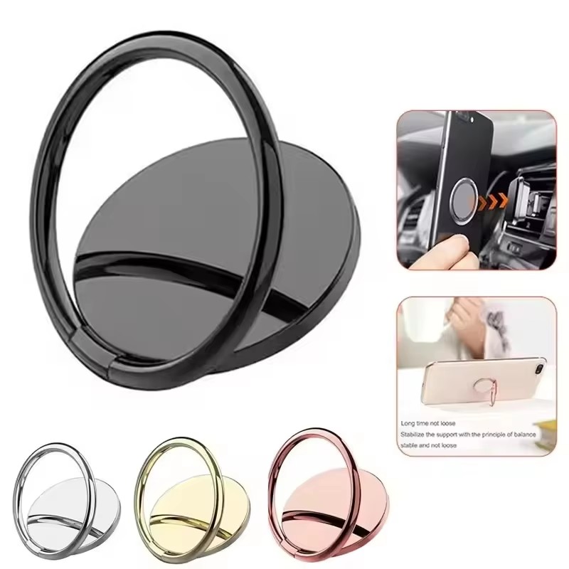 Phone Accessories Useful - Fingerring-Handyhalter für iPhone Xiaomi Aufkleber-Ständer Halterung