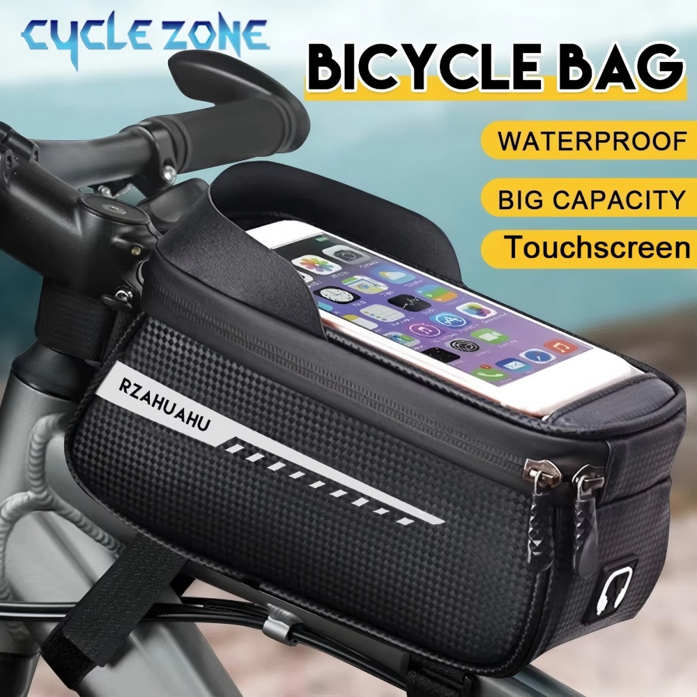 Phone Zone Accessories & Repair Lake Charles La - Fahrrad-Vorderrahmentasche, Touchscreen-Handyhülle, Wasserdichte Fahrradtasche, Fahrradzubehör