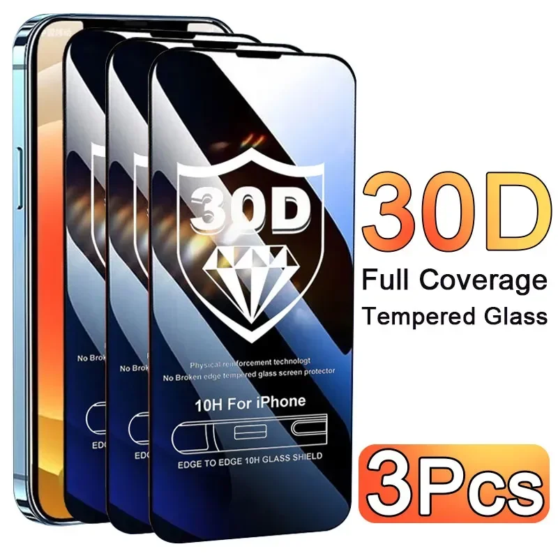 Phone Accessories Useful - 3PCS Glas Schutz Telefon Fall für