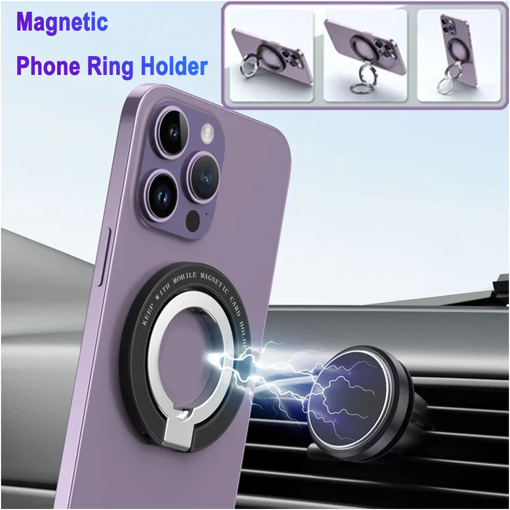 Phone Accessories Useful - Doppelseitiger Magnetischer Handyhalter für iPhone 15/16/17,
