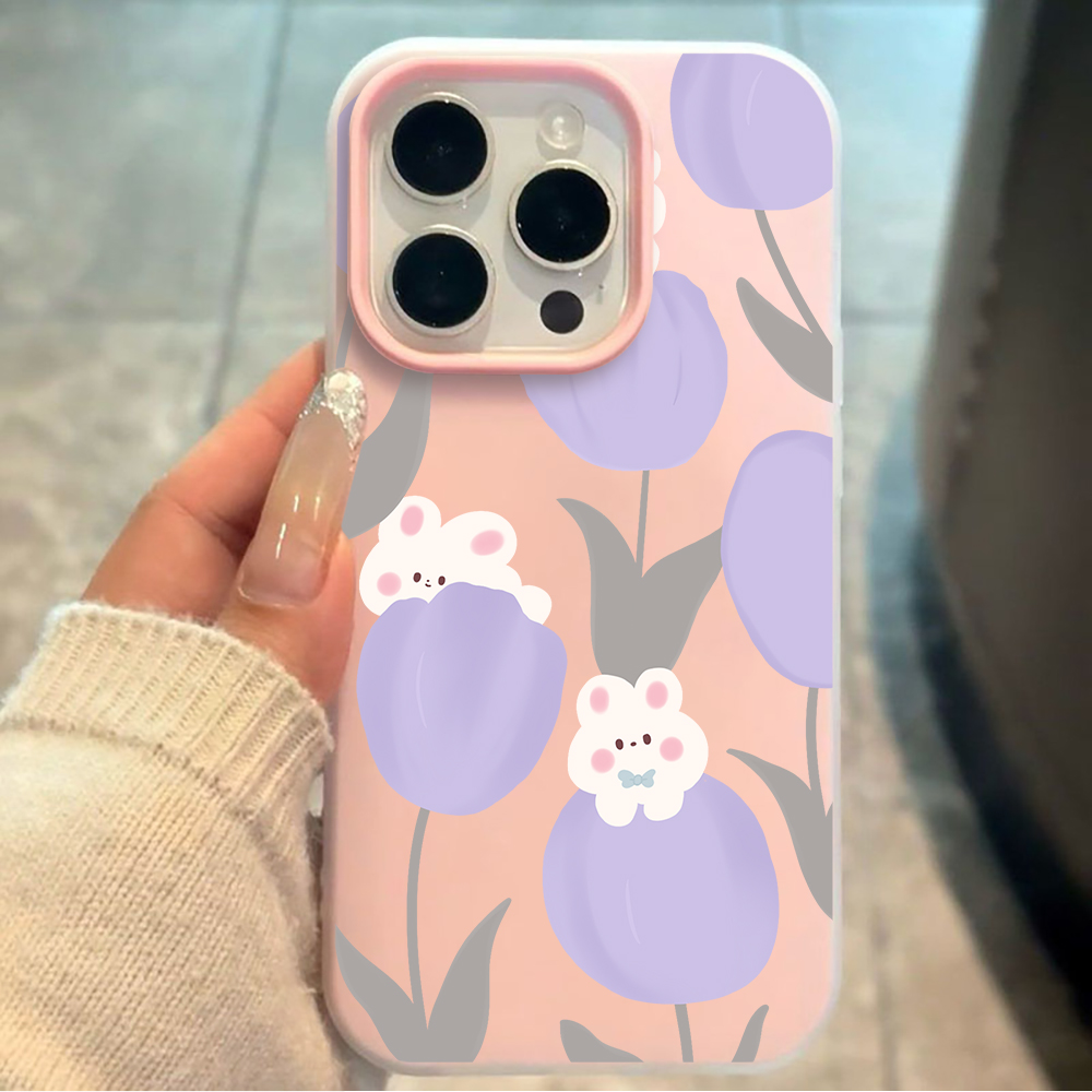 Xiaomi Redmi Note 13 - Weiche Lavendel-Tulpen Handyhülle für Xiaomi Redmi
