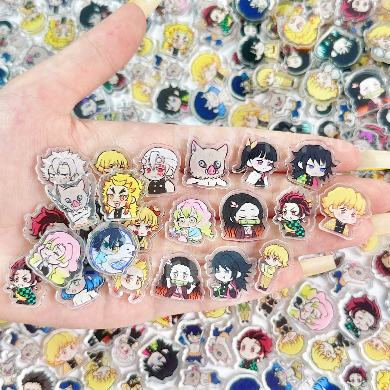 50/100 Stück 1/2cm Mini Demon  – Phone Accessories Demon Slayer Bewertung und Preis