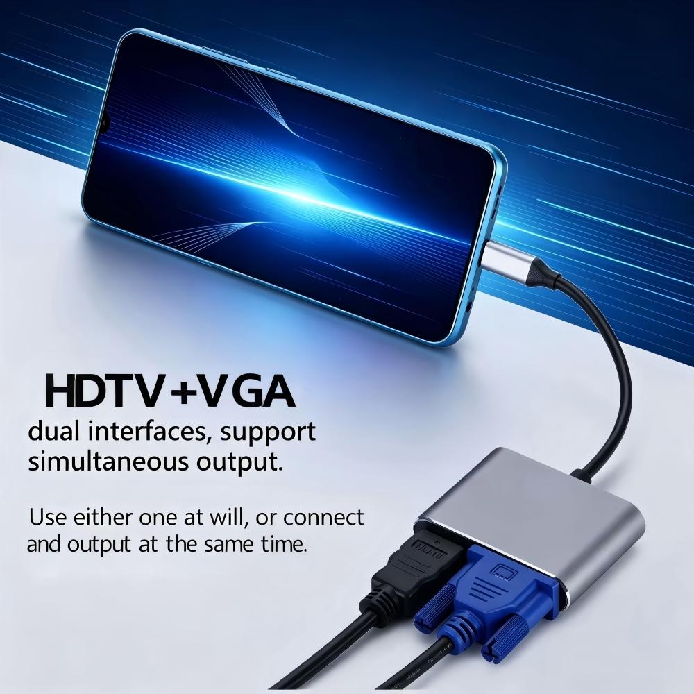 USB 3.0/TYPE-C zu HDMI VGA Ada – Hdmi Phone Adapter Bewertung und Preis
