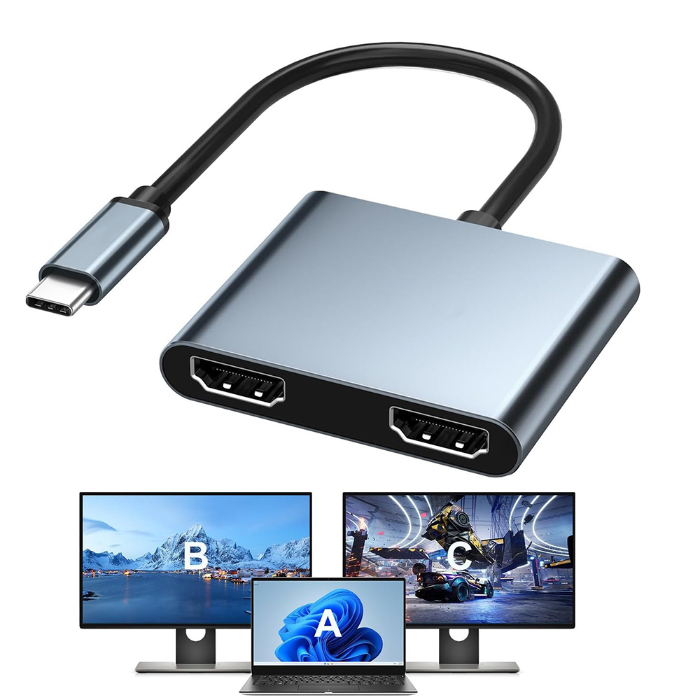 USB C zu Dual 4K HD Display Ad – Hdmi Phone Adapter Bewertung und Preis