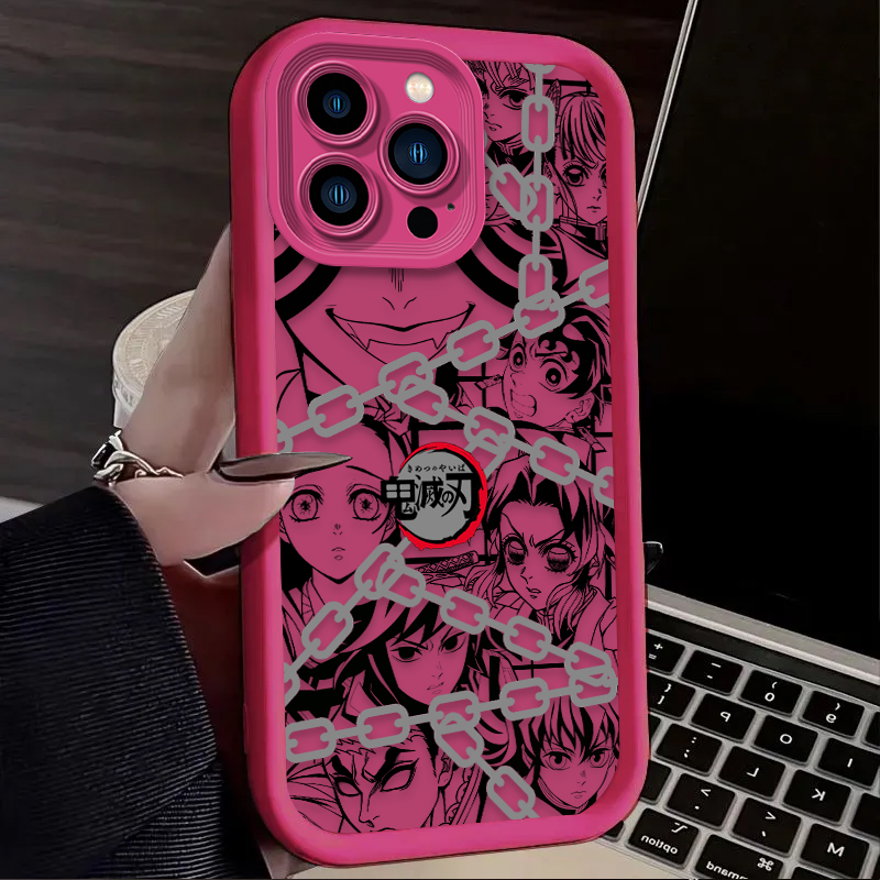 Demon Slayer Anime Line Art Co – Phone Accessories Demon Slayer Bewertung und Preis