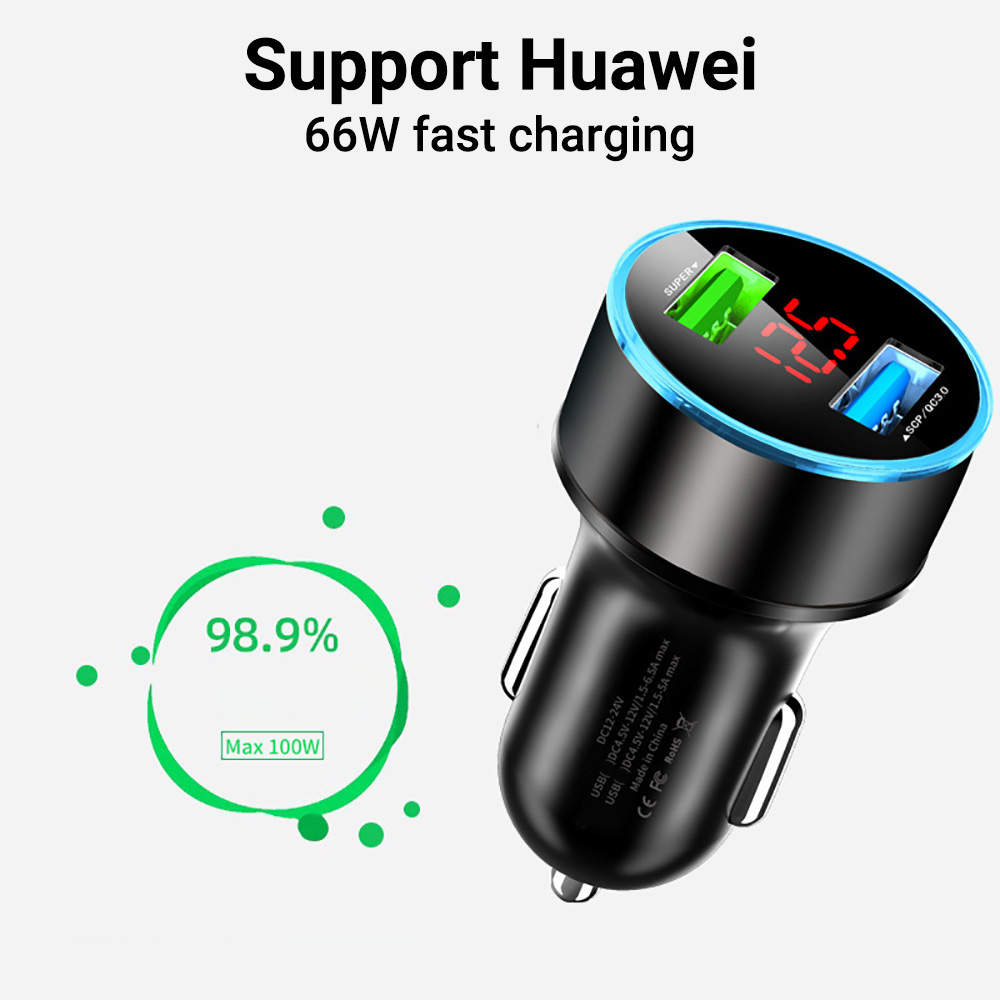 66W PD QC3.0 Dual-Port Autolad – Phone Accessories You Need Bewertung und Preis