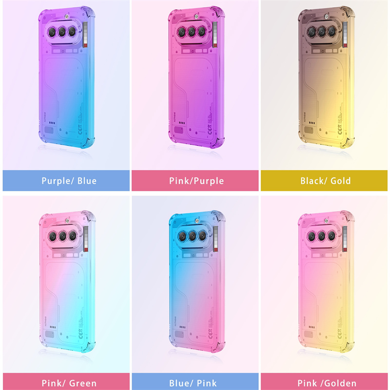 Vier-Ecken-stoßfeste, farbverl – Phone Accessories Nothing Bewertung und Preis