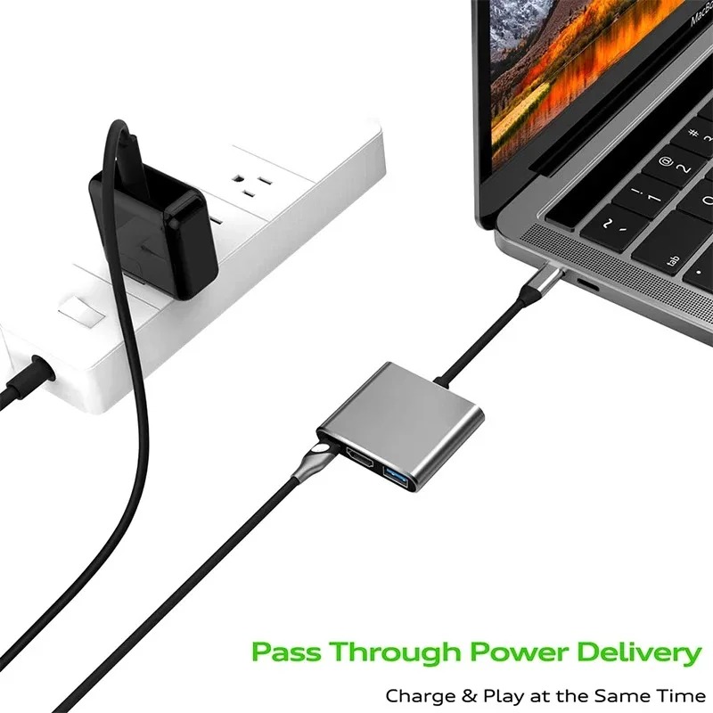 USB C HUB 3in1 Typ C 3,0 zu HD – Hdmi Phone Adapter Bewertung und Preis