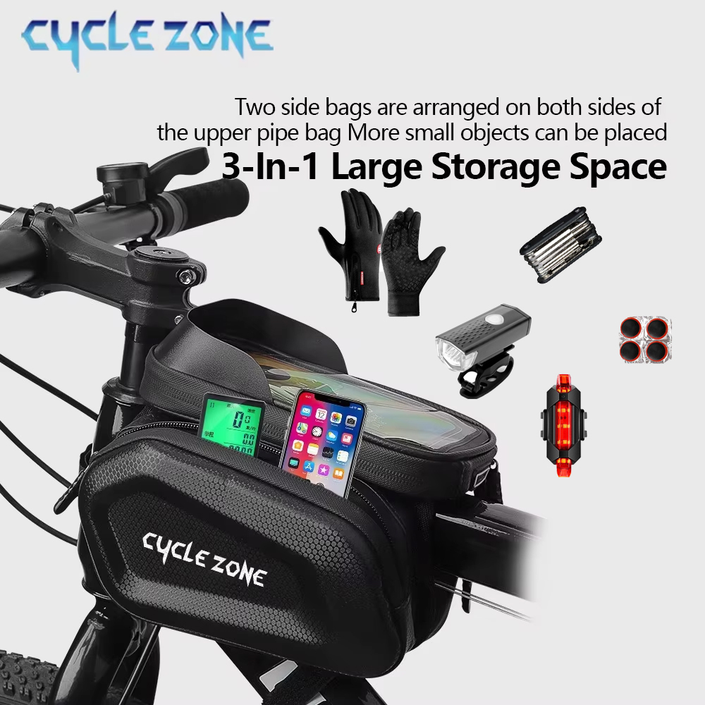 Große Fahrrad-Oberrohrtasche m – Phone Zone Accessories & Repair Lake Charles La Bewertung und Preis