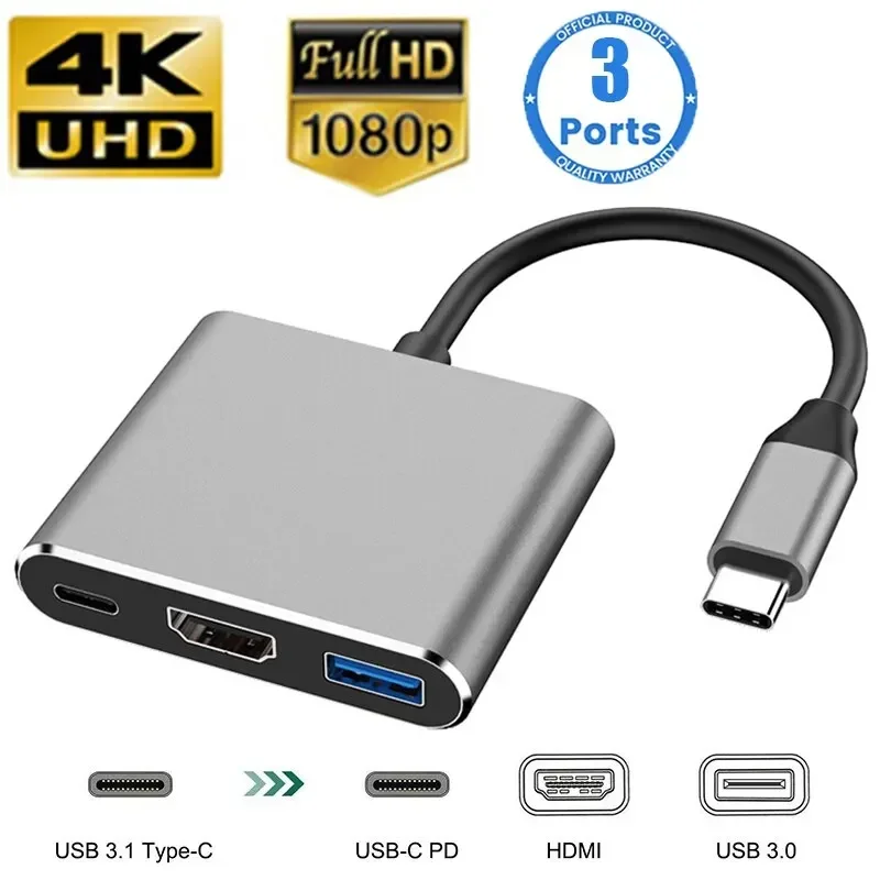 3-in-1-Multiport-Adapter vom T – Hdmi Phone Adapter Bewertung und Preis