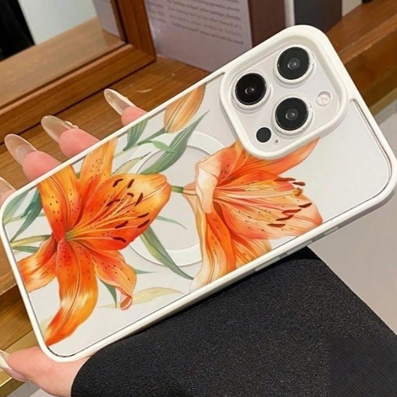 Orangefarbene magnetische Hüll – Phone Accessories Magnetic Bewertung und Preis