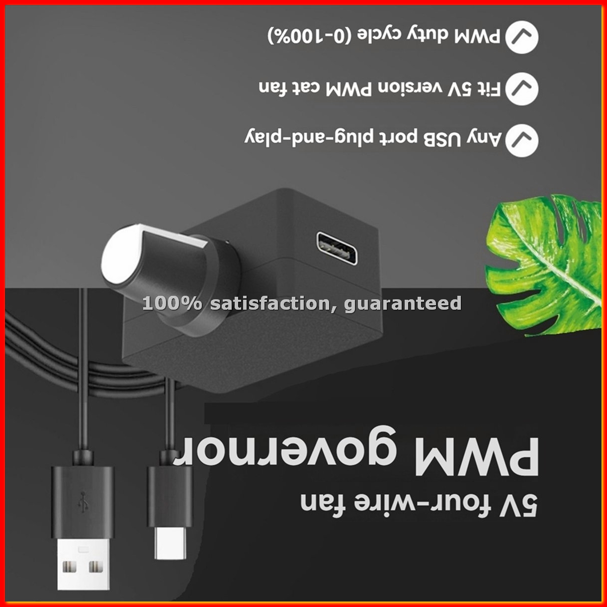 PWM-Drehzahlregler 5V 4-Pin PW – Type C Adapter Bewertung und Preis